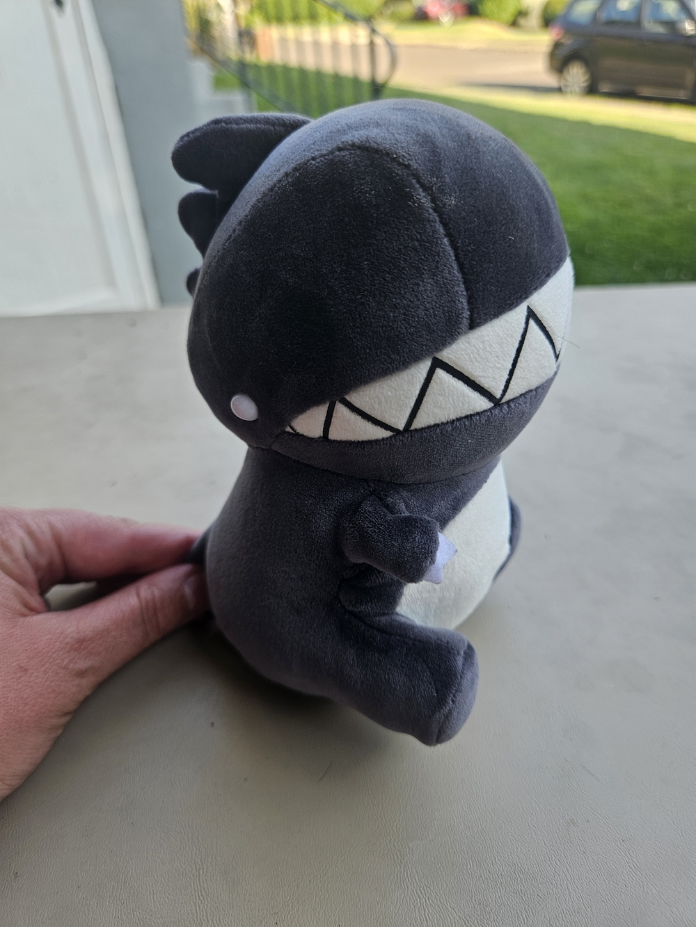 Yuru Yuru Dinosour Stuffed Animal - Dark Gray Kids Toy